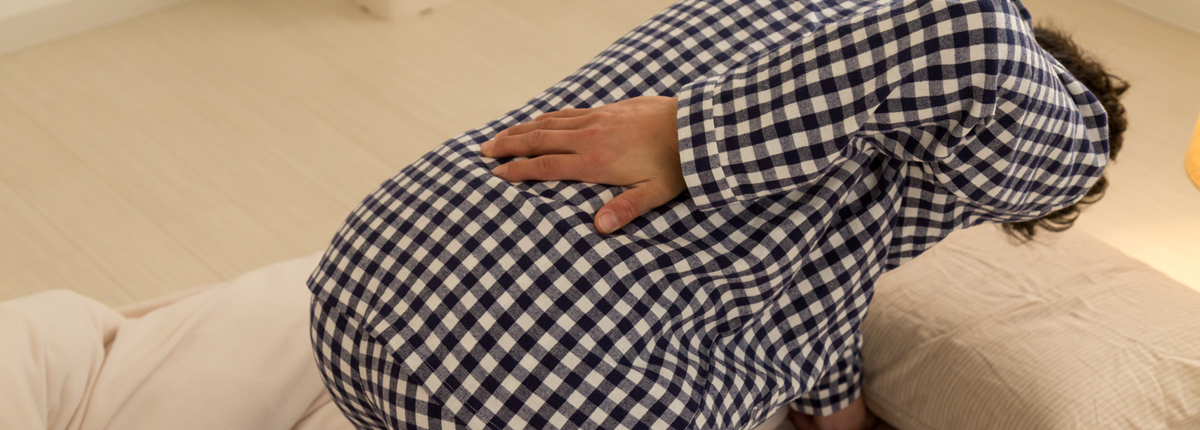 腰が痛くて歩けない